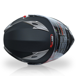 کلاه کاسکت فک متحرک ردلاین مدل 935 رنگ مشکی مات به همراه کاور