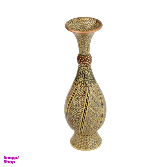 گلدان خاتم کاری خادم ملت کد 643