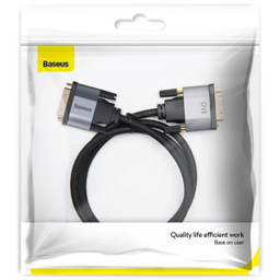 کابل DVI بیسوس مدل CAKSX-Q0G طول 1 متر