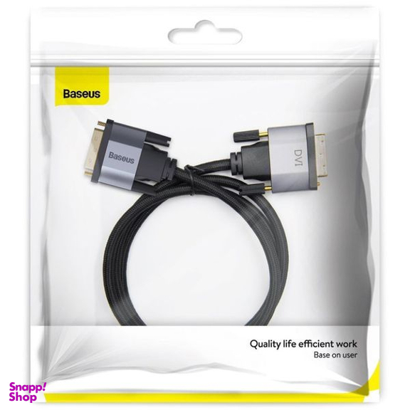 کابل DVI بیسوس مدل CAKSX-Q0G طول 1 متر