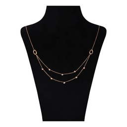 گردنبند طلا 18 عیار زنانه سین سان مدل A72