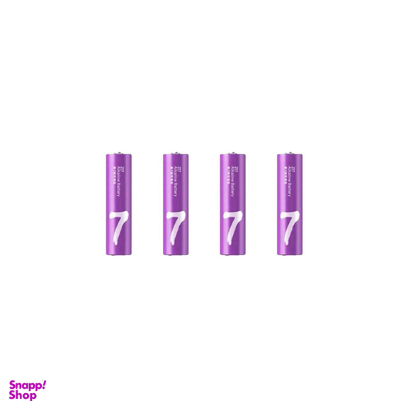 باتری نیم قلمی زد ام آی مدل ZI7 RAINBOW بسته 4 عددی