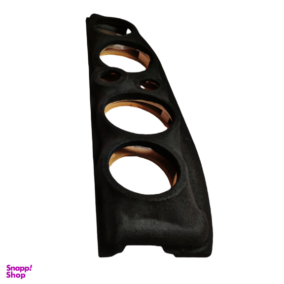 طاقچه سه بعدی طرح یک جفت میدرنج 10 و 8 اینچ مدل 10mblack مناسب پژو پارس و پژو 405