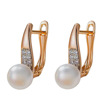 گوشواره زنانه ژوپینگ طرح مروارید کد Artcity9