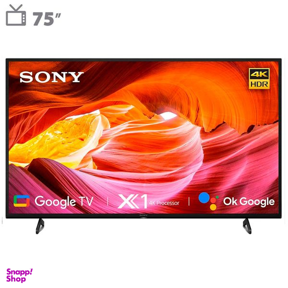 تلوزیون ال ای دی هوشمند سونی مدل KD-75X80K سایز 75 اینچ