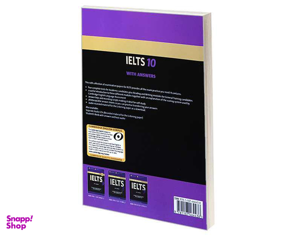 کتاب Ielts 10 اثر جمعی از نویسندگان نشر Cambridge