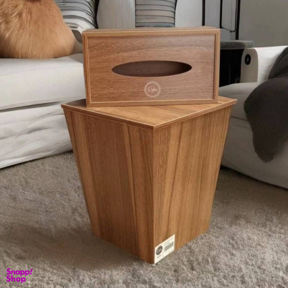 سطل و جای دستمال کاغذی رایکا کد 3933
