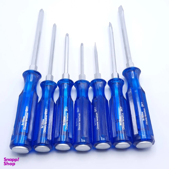 پیچ گوشتی اسکای مدل 7cs مجموعه 7 عددی