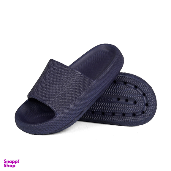 دمپایی مردانه نیکتا مدل کارن رنگ سرمه ای