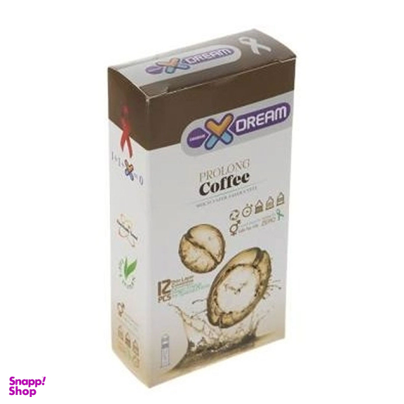 کاندوم ایکس دریم مدل Coffee بسته 12 عددی
