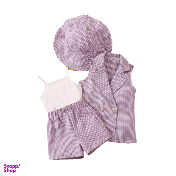 ست 4 تکه لباس دخترانه شین کد 5769