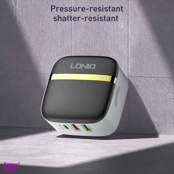 شارژر دیواری الدینیو مدل A3513Q به همراه کابل usb-c