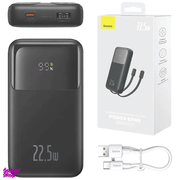 پاوربانک 22.5 وات بیسوس مدل Comet PPMD020001 ظرفیت 10000 میلی آمپر ساعت