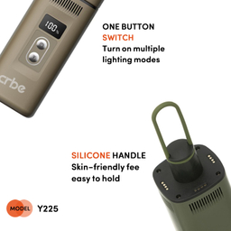 چراغ قوه و اسپیکر بلوتوثی قابل حمل کربی مدل Y225 POWERBANK