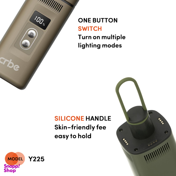 چراغ قوه و اسپیکر بلوتوثی قابل حمل کربی مدل Y225 POWERBANK