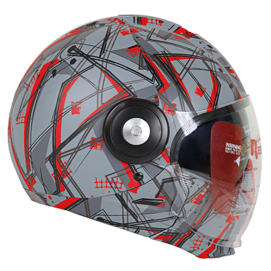 کلاه کاسکت فک جدا ردلاین طرح star destroyer RD مدل نوپو کد 976 به همراه کاور