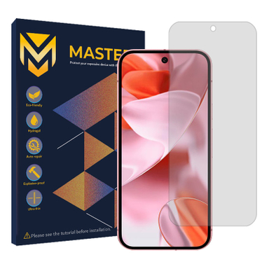 محافظ صفحه نمایش شفاف مستر مدل Resistant مناسب گوشی موبایل گوگل Pixel 9