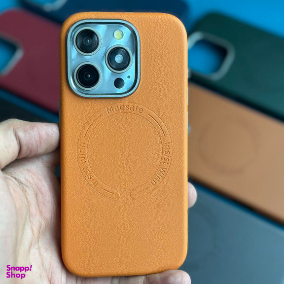 کاور گوشی موبایل ویوا مادرید مدل چرم Metal Iron مناسب برای اپل iPhone 13 Pro