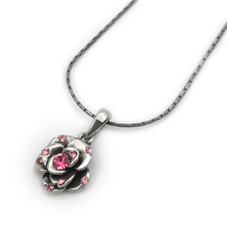 گردنبند زنانه وینویز طرح گل رز کد 2066