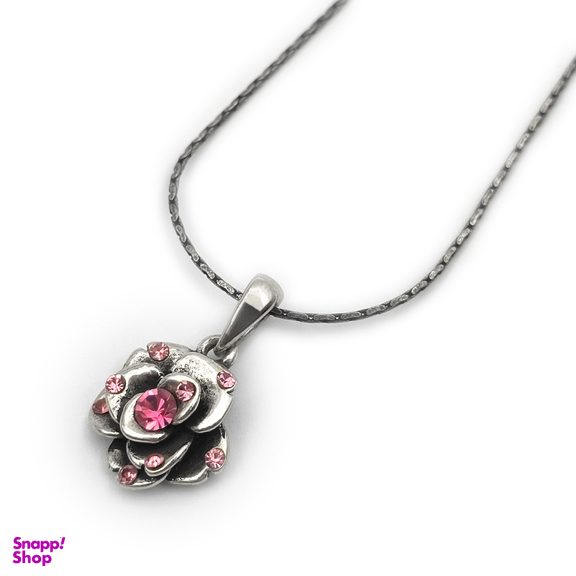 گردنبند زنانه وینویز طرح گل رز کد 2066