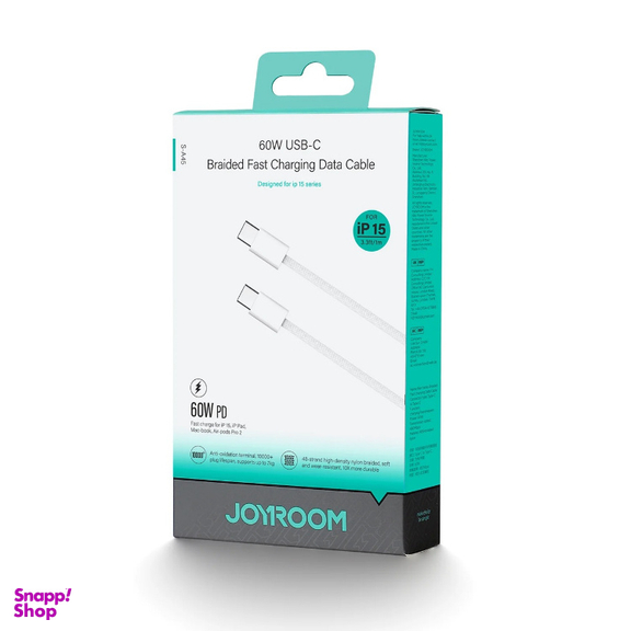 کابل شارژ Type-C جوی روم سری Ben مدل S-A45 طول 1 متر