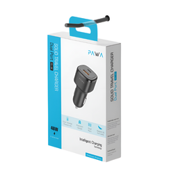 شارژر فندکی پاوا مدل PW-CC48QC PD+QC 48W