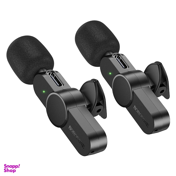 میکروفون یقه ای بروفون مدل BFK12 Type-C/Lightning مجموعه 2 عددی