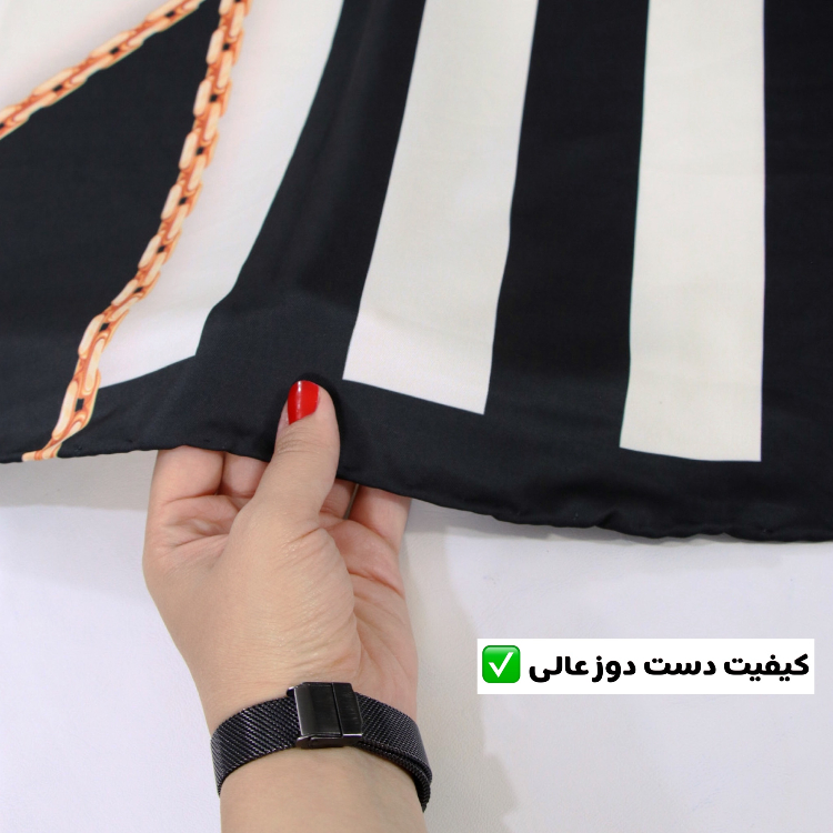 روسری ابریشم زنانه کد ANA6020