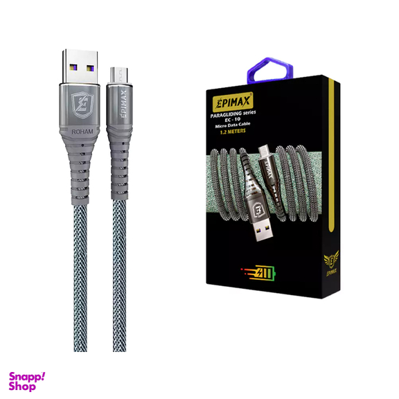 کابل شارژ میکرو اپی مکس مدل EC-10 طول 1.2 متر