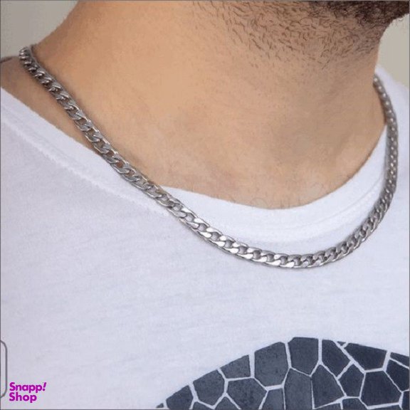 گردنبند مردانه گيلواره زراوشان مدل استیل تیتانیوم کد Ga01