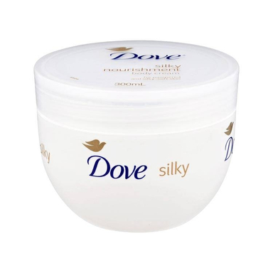 کرم مرطوب کننده داو مدل Silky حجم 300 میلی‌ لیتر