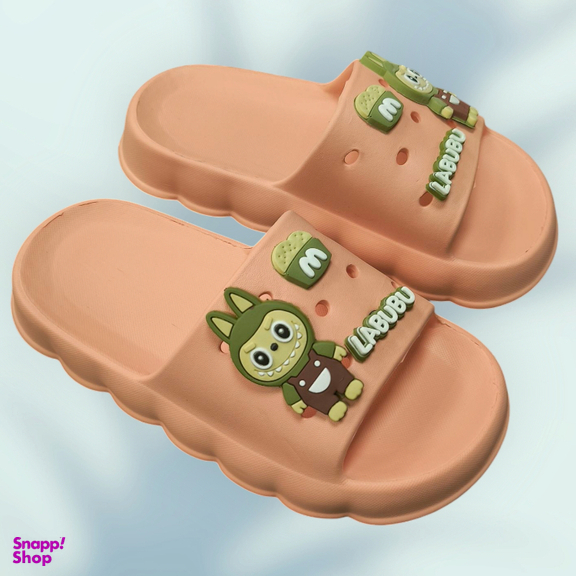 دمپایی زنانه زیتون مدل ویدا لبوبو ویانزا رنگ کالباسی