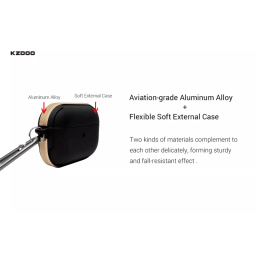 کاور ایرفون کی-دوو مدل CrashGuard مناسب اپل AirPod Pro 2