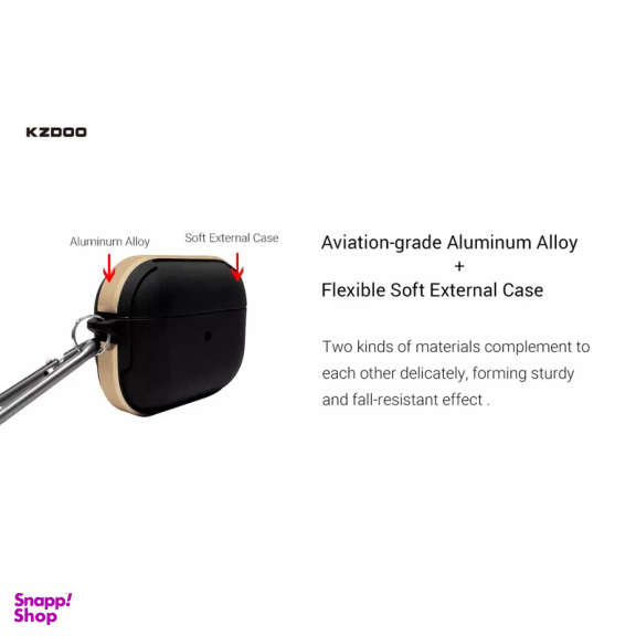 کاور ایرفون کی-دوو مدل CrashGuard مناسب اپل AirPod Pro 2