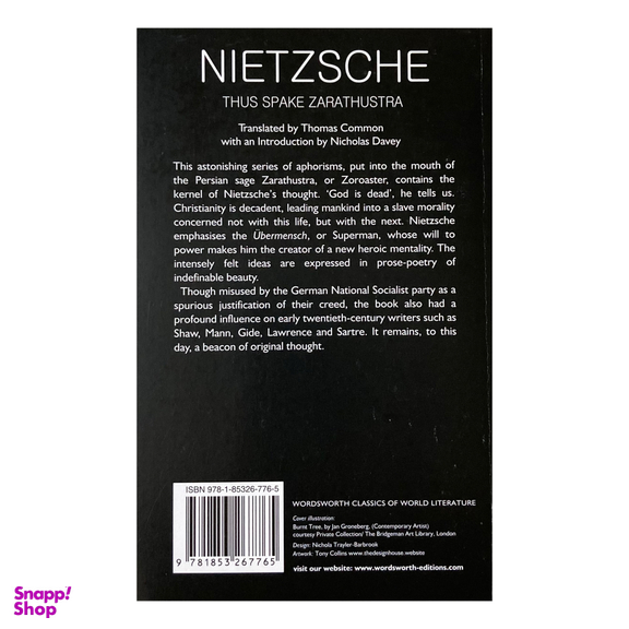 کتاب Nietzsche Thus Spake Zarathustra اثر Friedrich Nietzsche نشر وردز ورث ادیشن