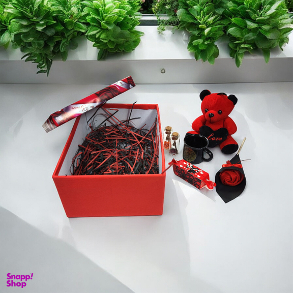 ست هدیه روز عشق مدل خرس مجموعه 8 عددی