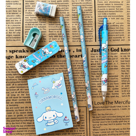 بسته لوازم تحریر طرح سینامورول نمکی کد 044 مجموعه 7 عددی