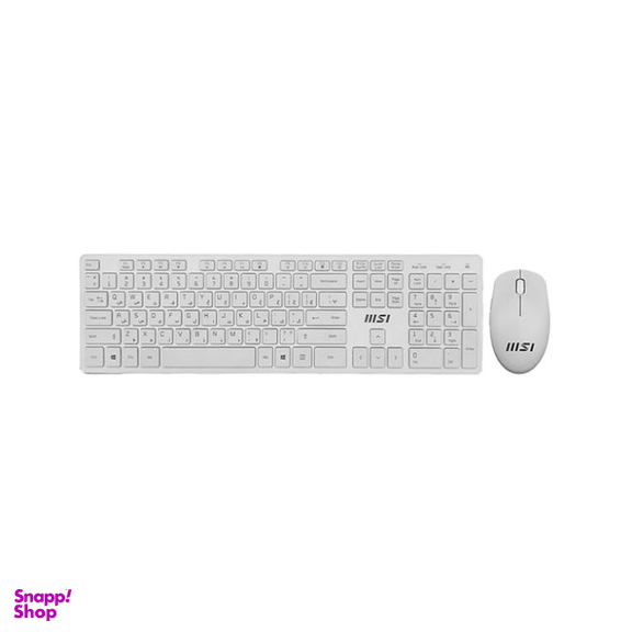 ماوس و کیبورد بی سیم ام اس آی مدل MSI RF1430