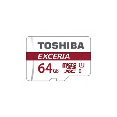 کارت حافظه MicroSDHC توشیبا مدل EXCERIA M302-EA ظرفیت 64 گیگابایت به همراه آداپتور SD