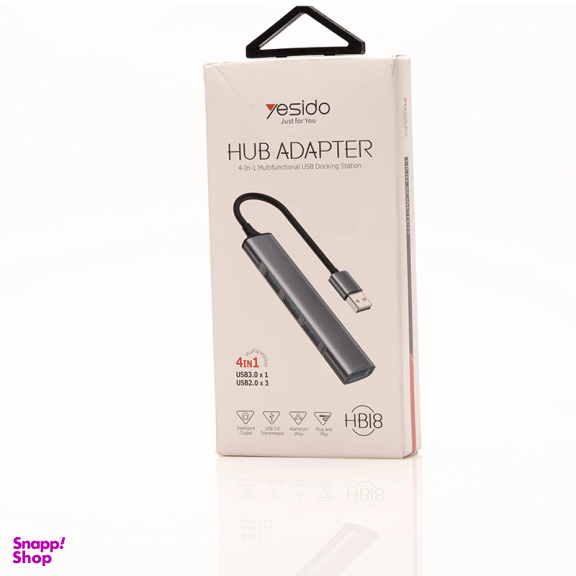 هاب 4 پورت USB یسیدو مدل HB18