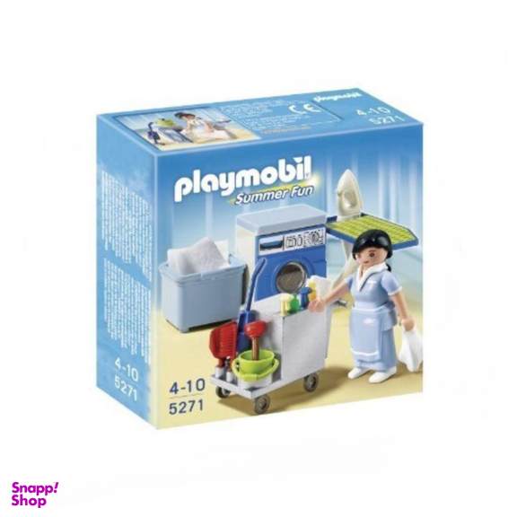 ساختنی پلی موبیل ست لباس شویی کد 5271