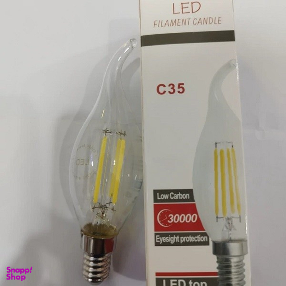 لامپ 6 وات مدل فلامنتی اشکی کد C35