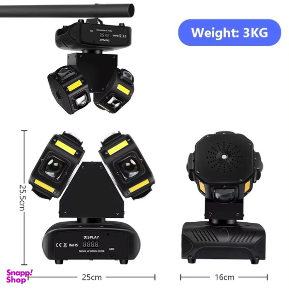 رقص نور لیزری مدل Moving Head