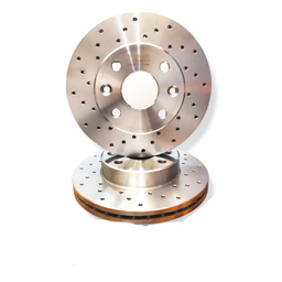 دیسک ترمز جلو خودرو مدل آسمکو کد 14856320 مناسب کوییک بسته 2 عددی