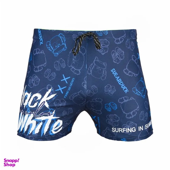 مایو شنا مردانه مدل Clear Water Bay-2208 HMK رنگ سرمه ای