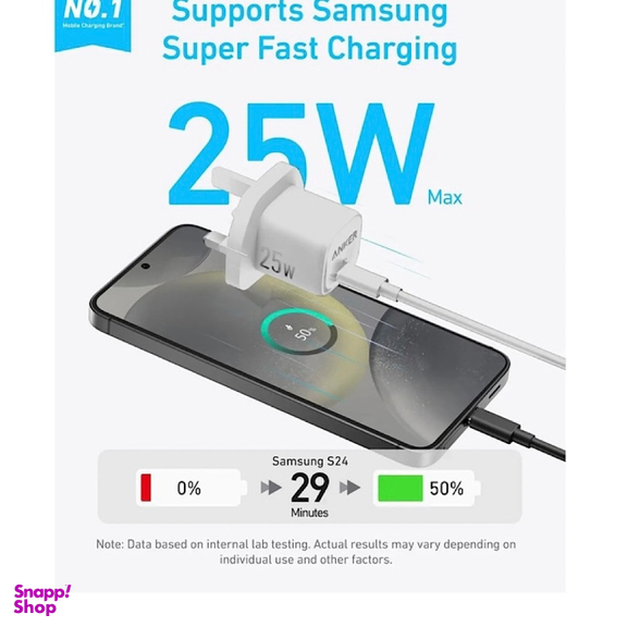 شارژر دیواری 25 وات انکر مدل PPS A2656K