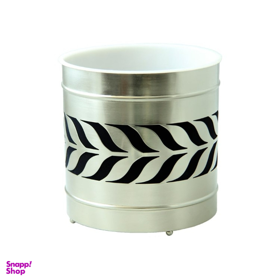 ست سطل زباله و جای دستمال کاغذی سالینو مدل برگ زیتون کد N-551