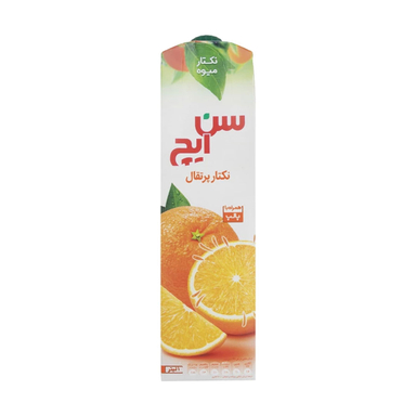 نکتار پرتقال پالپ دار سن ایچ حجم 1 لیتر