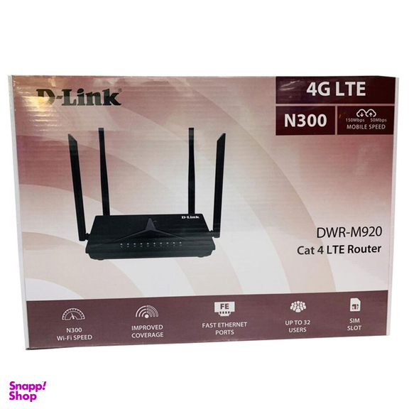 مودم روتر 4G LTE دی لینک (D Link) مدل DWR M920