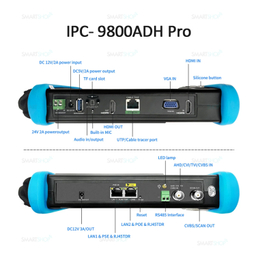 تستر دوربین مداربسته 7 اینچ مدل IPC-9800ADH PRO